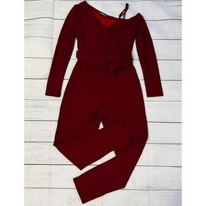 Burgundy long jumper size XS from SHEIN